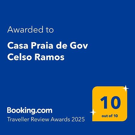 Casa Praia de Gov Celso Ramos Governador Celso Ramos Exterior foto